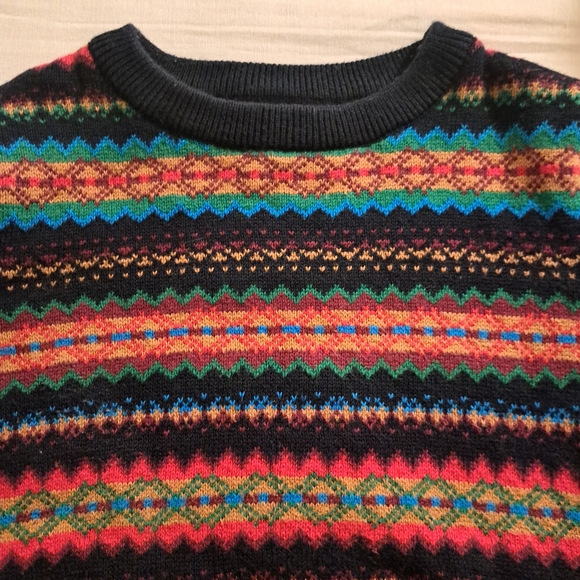 Baby Gap Toddler Sweater 18-24 Months Fair Isle Knit Long Sleeve - Picture 3 of 7